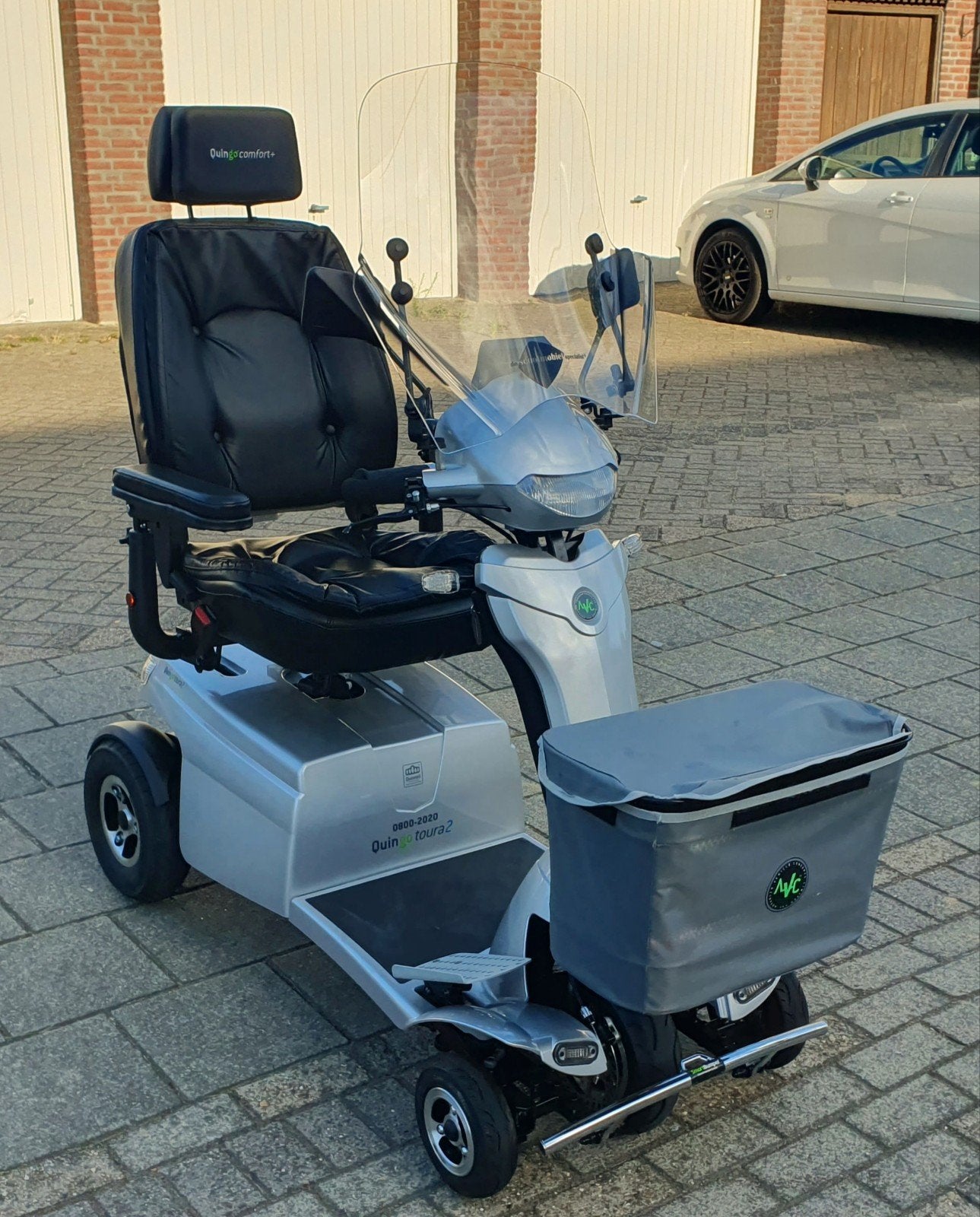 Nette 5 wiel scootmobiel merk Quingo Toura 2 NIEUWSTAAT, Quingo Toura 2, Quingo Toura 2, Quingo Toura 2, Ophalen of Verzenden