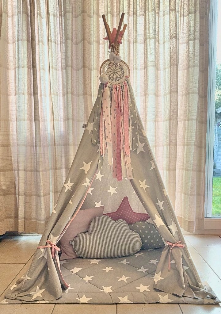 Speeltent met accessoires, Ophalen, Gebruikt