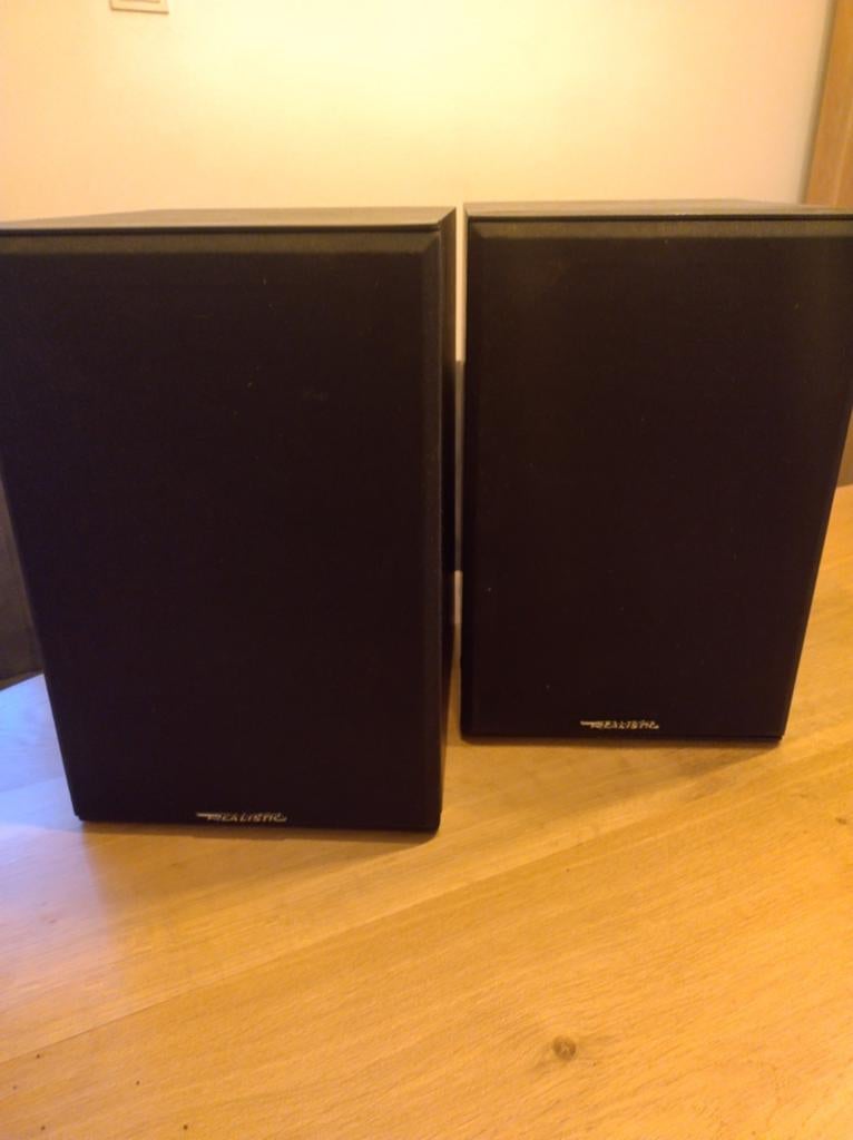 Vintage Tandy Realistic MC-2500 Speakers, Audio, Tv en Foto, Luidsprekers, Overige merken, Gebruikt, Ophalen of Verzenden, 60 tot 120 watt