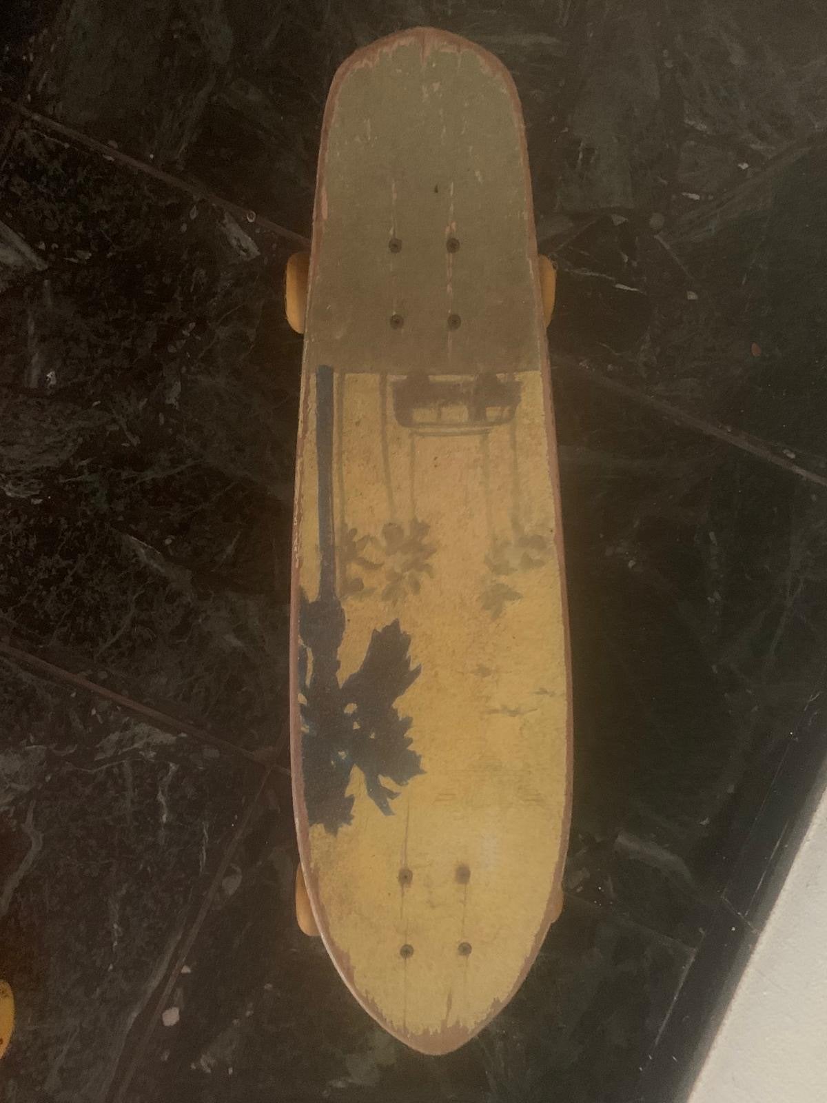 Dusters Skateboard 71x20cm - Vintage Stijl, Verzenden, Gebruikt, Skateboard