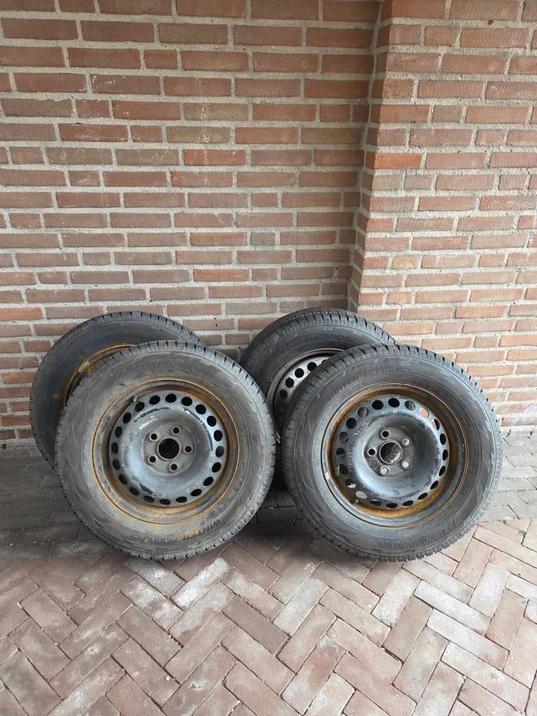 Winterwielen Hanook RW06 215 65 16, Auto-onderdelen, Banden en Velgen, Ophalen, 215 mm, 16 inch, Banden en Velgen