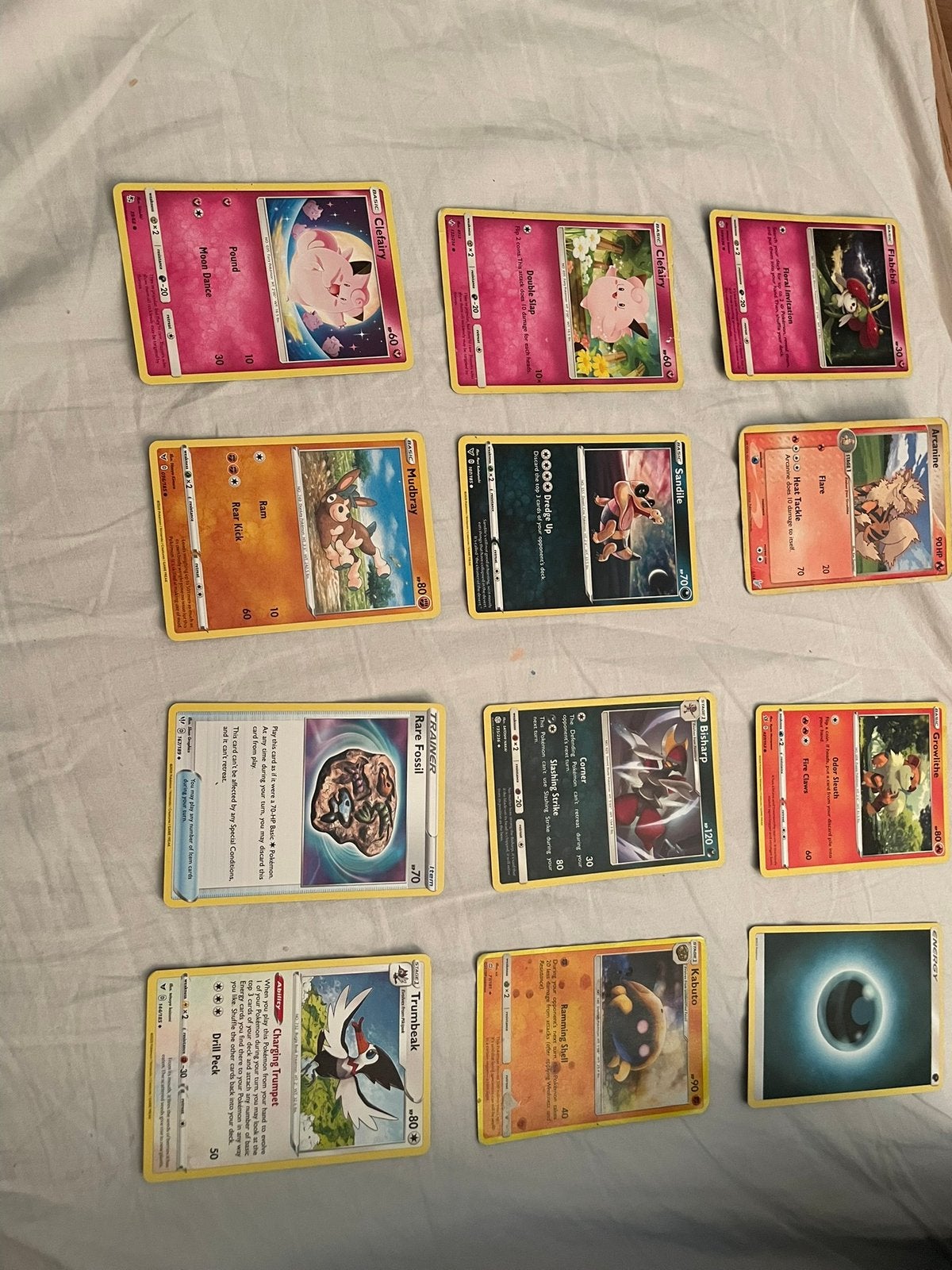 12 pokemon kaarten, Ophalen of Verzenden, Zo goed als nieuw