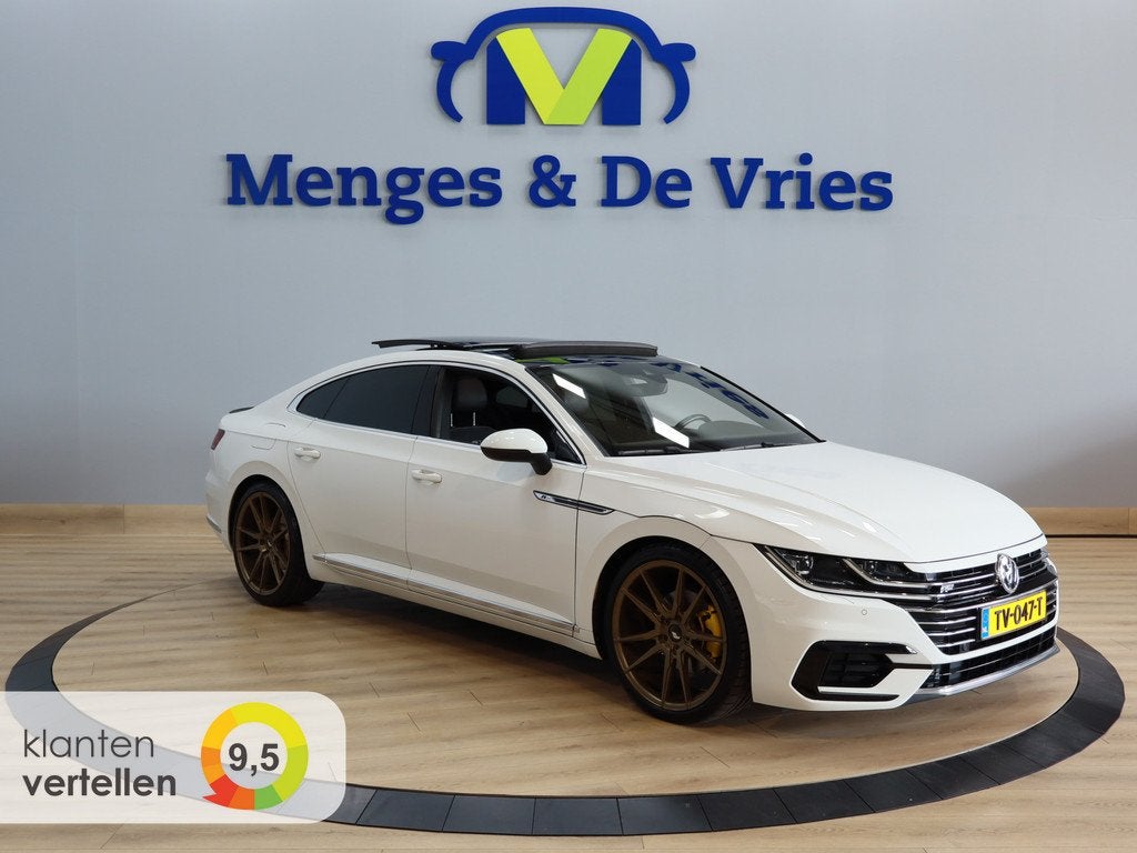Volkswagen Arteon 1.5 TSI Business R Line Airco ECC | Panora, 12 maanden, Arteon, 4 cilinders, Wit