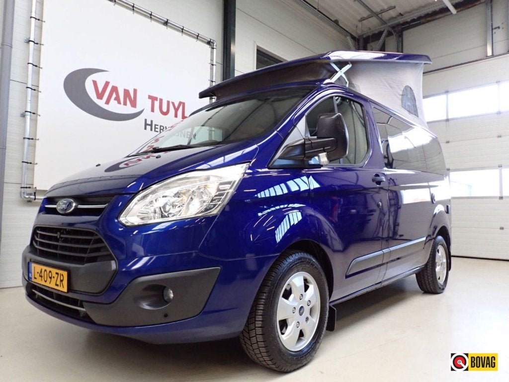 Ford Nugget 170 PK VAN-TUYL NL, Caravans en Kamperen, Campers, Buscamper of Camperbus, Airbags, Koelkast, Bedrijf