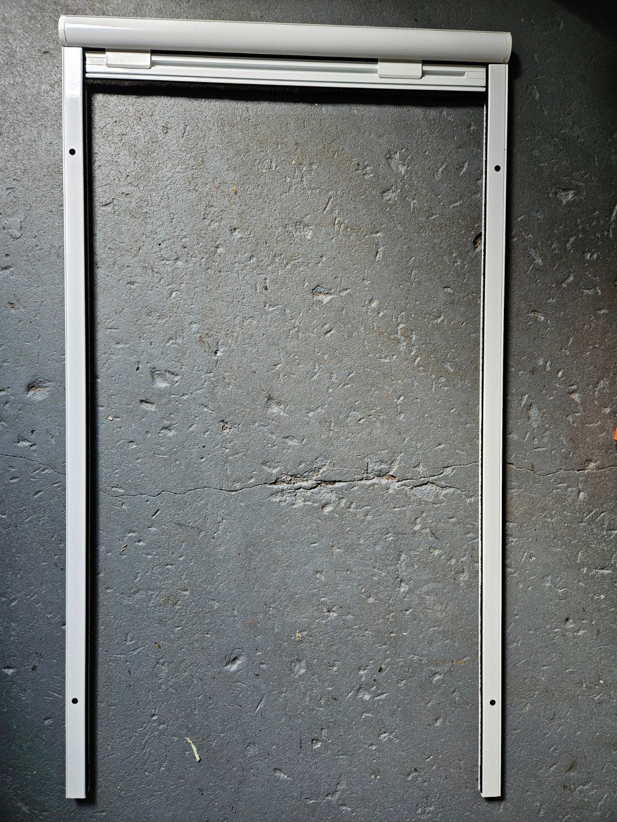 Witte Hordeur - 63x117cm, Ophalen, 80 tot 100 cm, Hordeur, Zo goed als nieuw