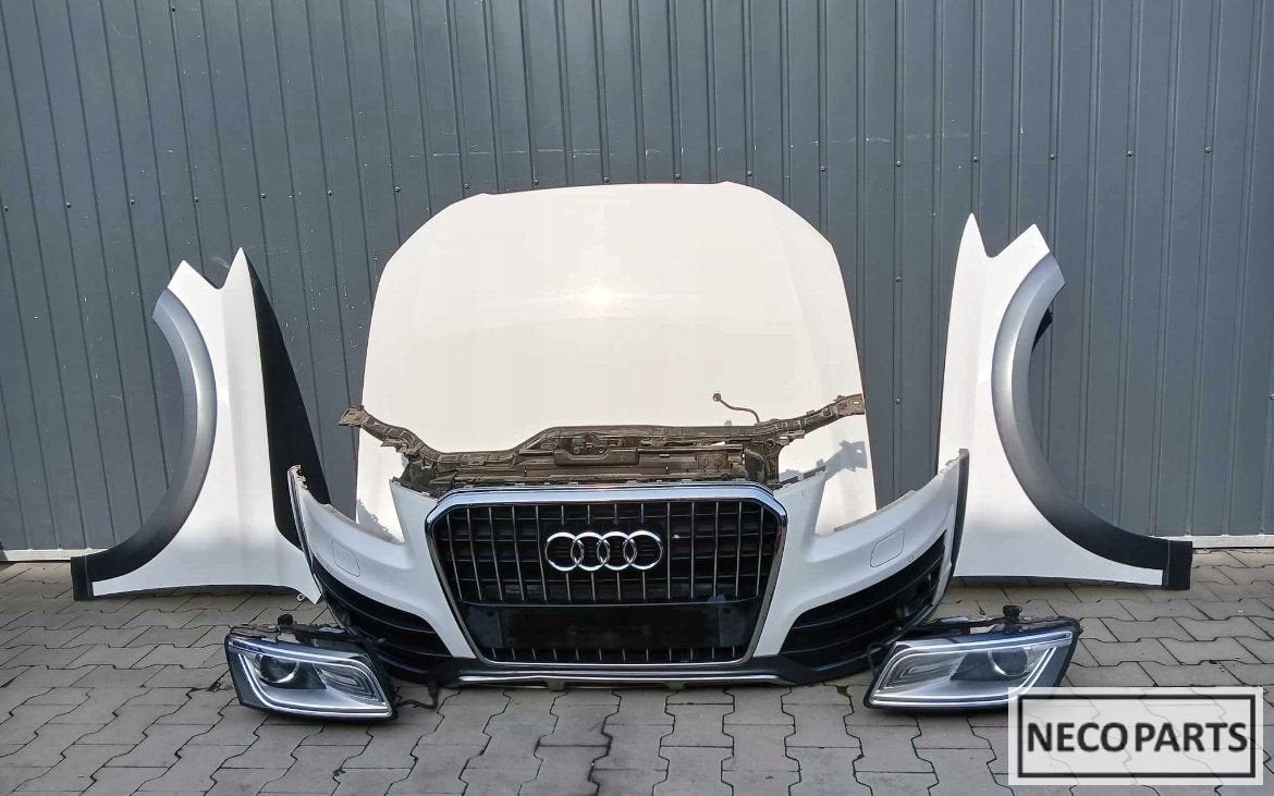 AUDI Q5 8R FACELIFT MOTORKAP BUMPER LY9C COMPLEET LEVERBAAR!, Gebruikt, -, -, Spatbord