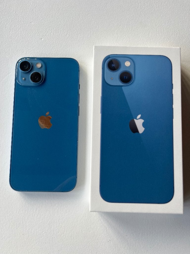 iPhone 13, Telecommunicatie, Mobiele telefoons | Apple iPhone, 128 GB, Blauw, IPhone 13, Ophalen of Verzenden