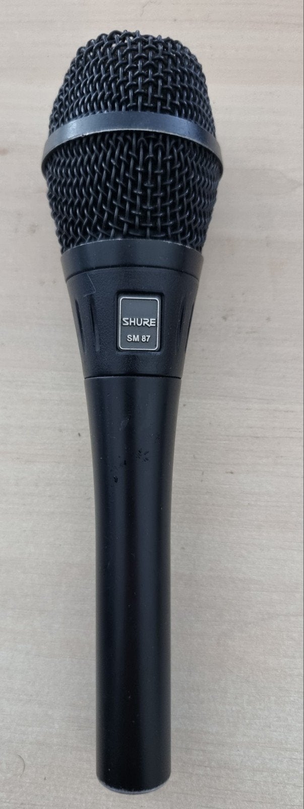 Shure SM87 2 stuks de top vintage microfoon van Shure., Ophalen of Verzenden, Zo goed als nieuw, Zangmicrofoon