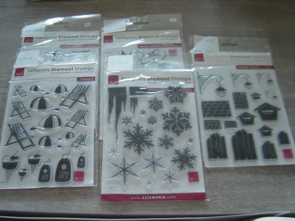 Stampels Van AZZA tampons diamant stamps, Ophalen of Verzenden, Zo goed als nieuw, Overige thema's, Overige typen