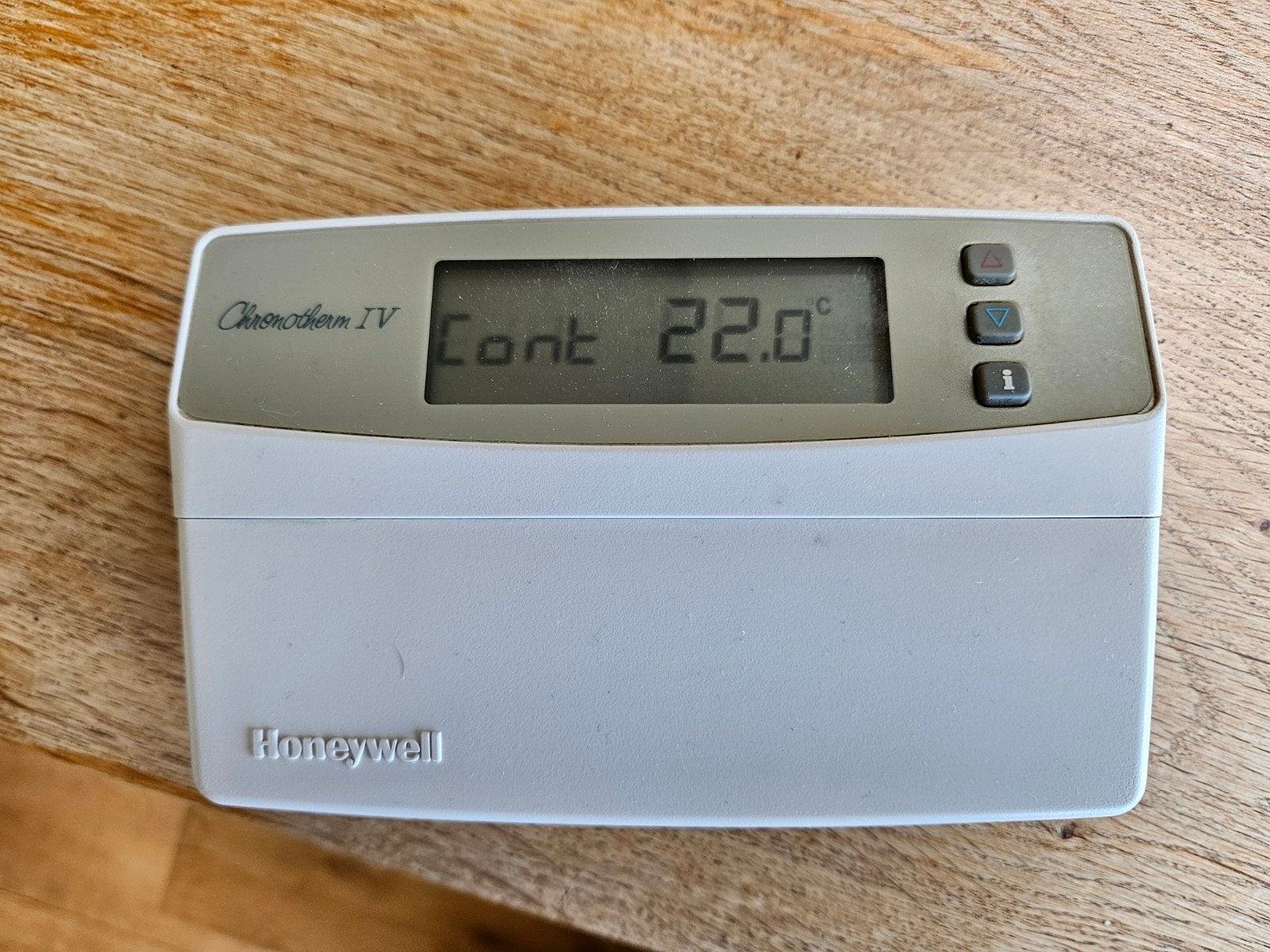 Honeywell Chronotherm IV thermostaat, Doe-het-zelf en Verbouw, Ophalen of Verzenden, Gebruikt