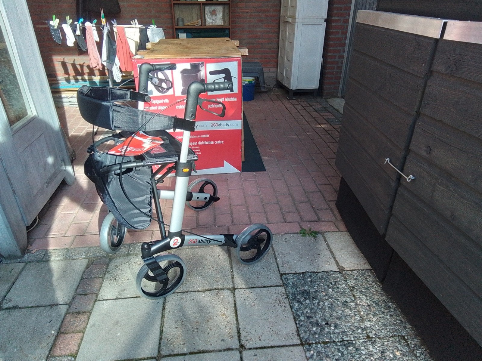 rollator merk  2  G. ability .Nieuw ???, Ophalen, Opvouwbaar