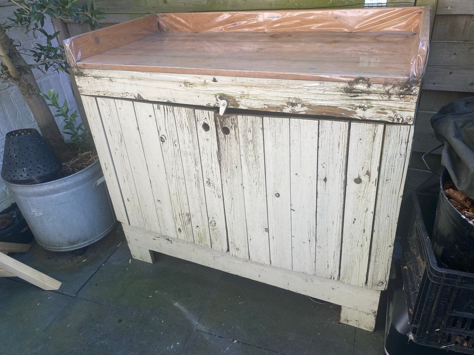 Piet Hein Eek commode, opknapper, Gebruikt, 50 tot 70 cm, Ophalen of Verzenden, 100 cm of meer