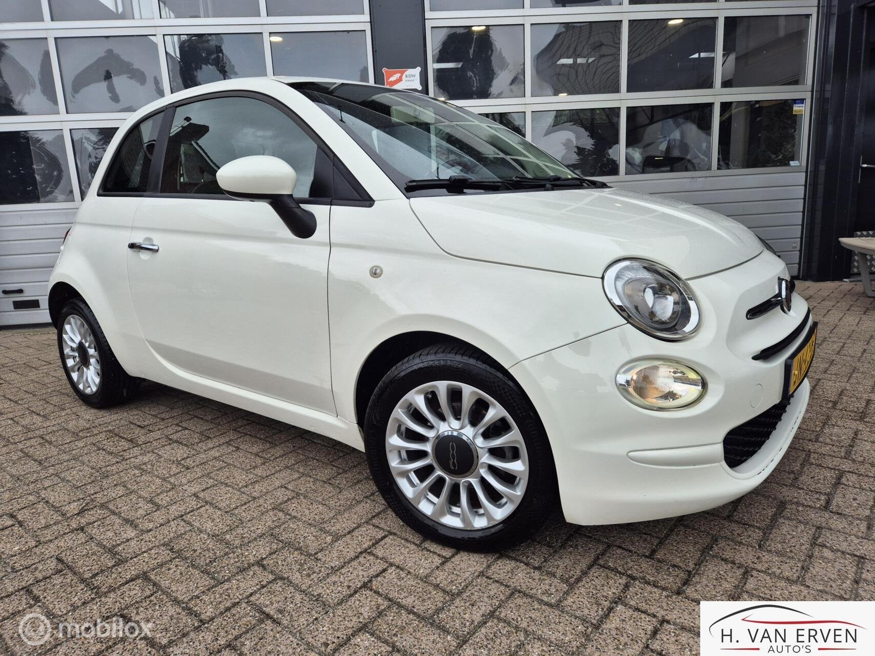 Fiat 500 0.9 TwinAir Turbo Popstar AIRCO NAP, Voorwielaandrijving, Origineel Nederlands, Bedrijf, Handgeschakeld