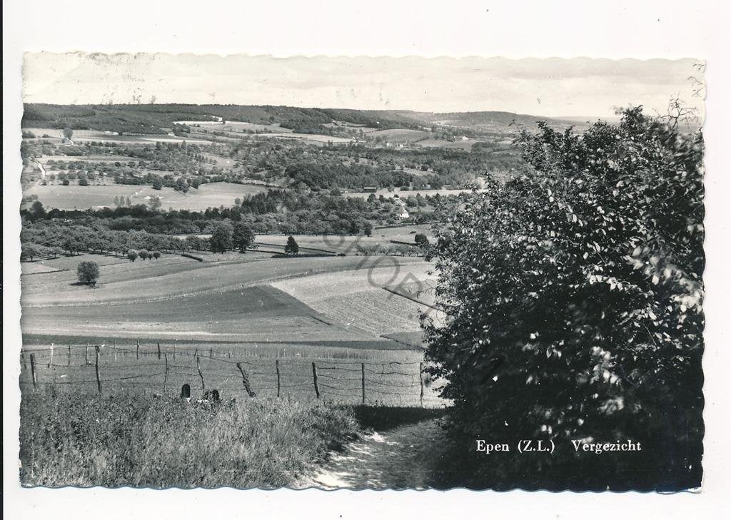 Epen - Vergezicht [003-6038, Ophalen of Verzenden, 1960 tot 1980, Gelopen, Limburg