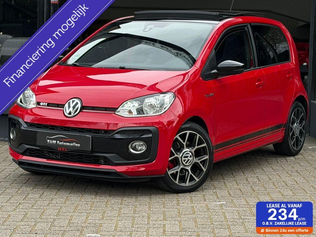 Volkswagen Up! 1.0 TSI GTI Pano*Camera*StoelVerwarming*Cruis, Gebruikt, Up!, 4 stoelen, Bedrijf