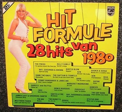 hit Formule – 28 Hits Van 1980- Div. art. 1980 LP2255 DLP, Gebruikt, Pop, Ophalen of Verzenden, 12 inch