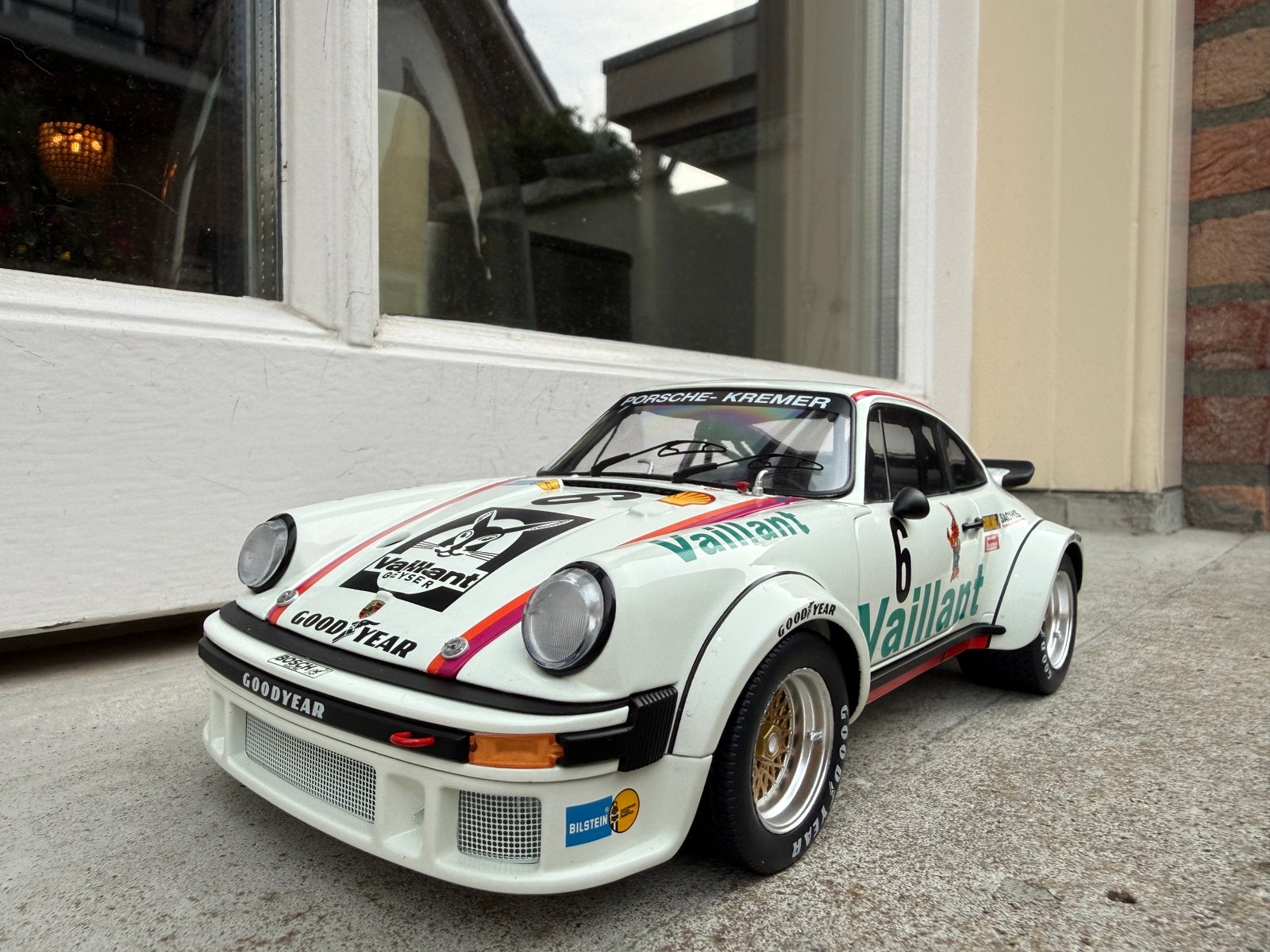 1:18 Porsche 934 RSR #6 Vaillant Norisring 1976 Schuco, Overige merken, Auto, Info@schuco.de, Nieuw