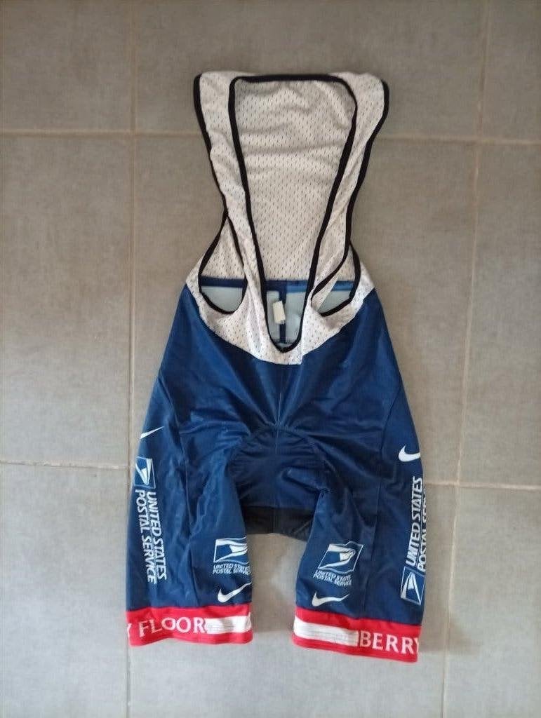 Wielerbroek US Postal Service - Berry Floor 2004 Armstrong, Gebruikt, Nike, Heren, M
