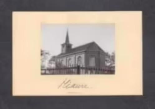 Foto Hiaure Friesland Kerk Jaren 30., Verzamelen, Foto's en Prenten, Foto, Ophalen of Verzenden, Zo goed als nieuw, Gebouw