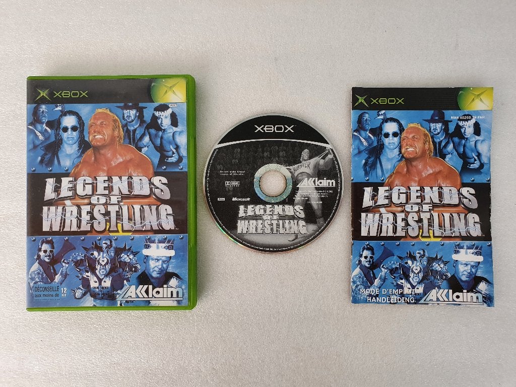 Xbox: Legends of Wrestling, 1 speler, Ophalen of Verzenden, Gebruikt, Avontuur en Actie