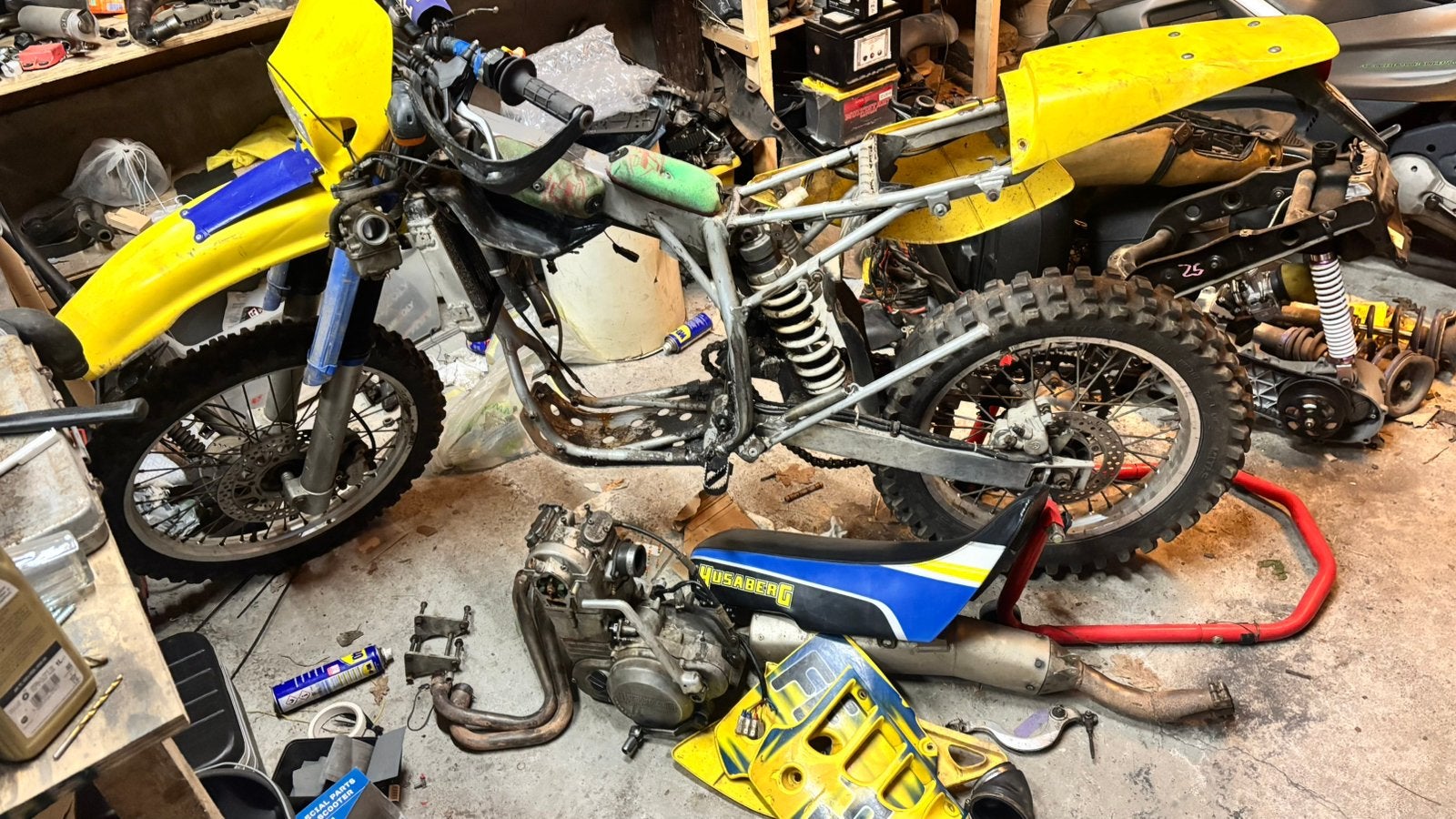 Husaberg fe400, Ophalen, Zo goed als nieuw, Overige merken