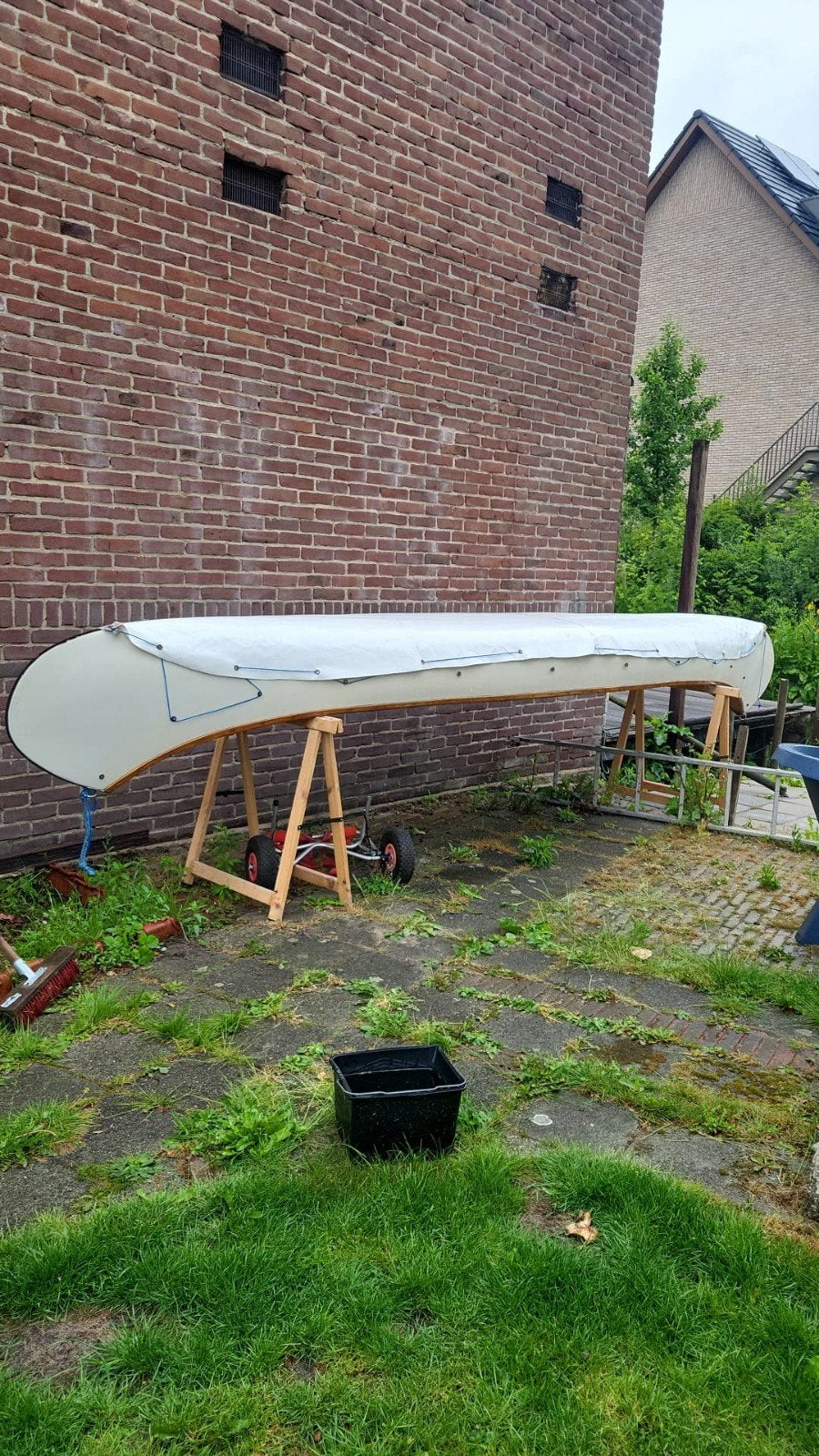 Kajak, Tuin en Terras, Minder dan 150 cm, Ophalen, Gebruikt