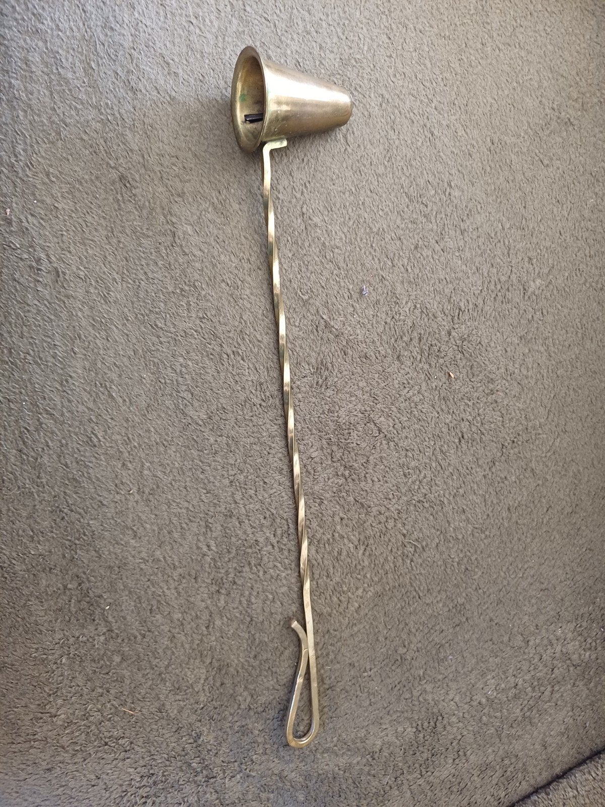 Koperen kaarsendover met zijopening, Antiek en Kunst, Antiek | Koper en Brons, Ophalen of Verzenden