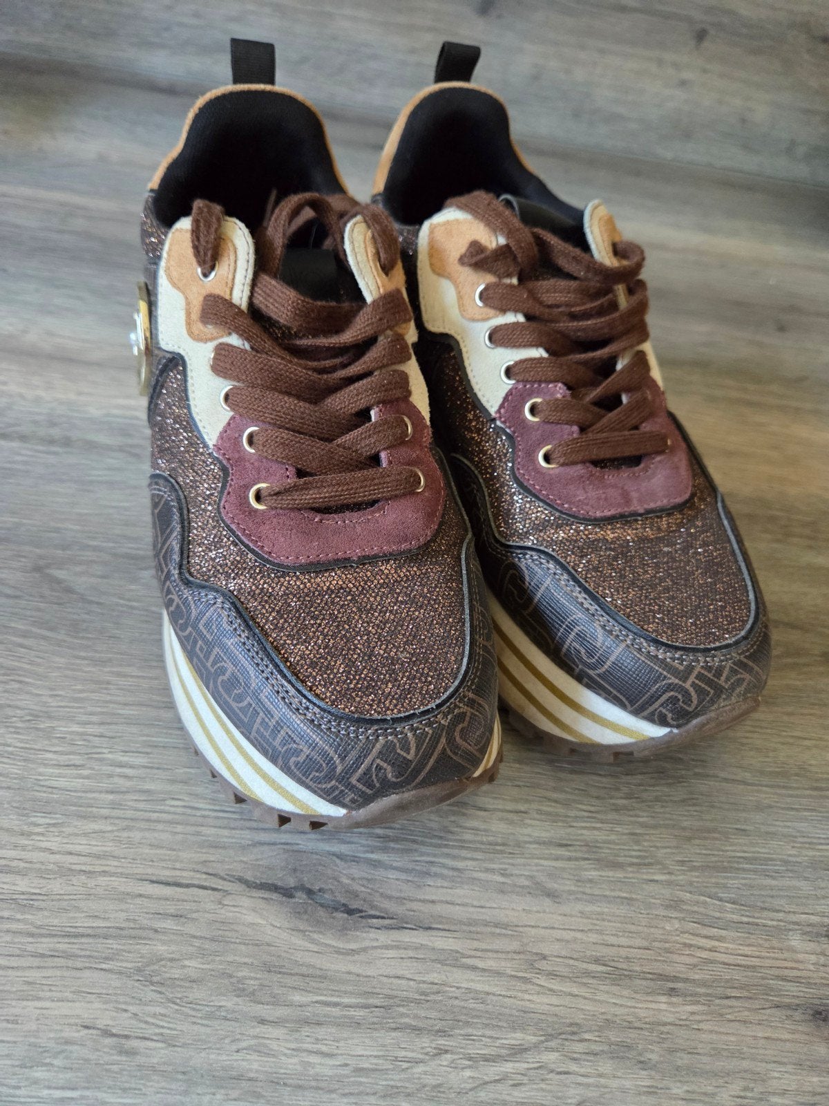 LIU.JO mt 39, Ophalen of Verzenden, Gedragen, Zwart, Sneakers of Gympen