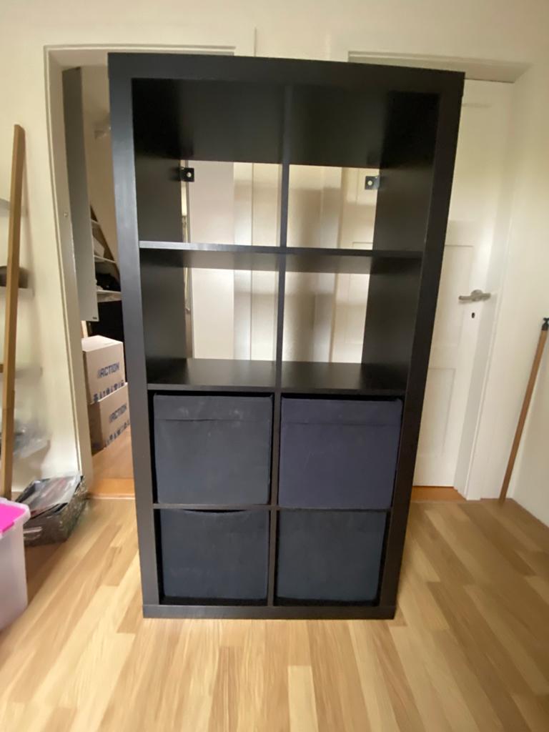 2x ikea schappenkast met bakken, Huis en Inrichting, Kasten | Vitrinekasten, Ophalen, Gebruikt, 100 tot 150 cm, 50 tot 100 cm