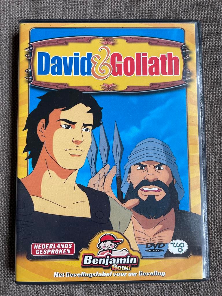 David & Goliath dvd - Nederlands Gesproken, Avontuur, Gebruikt, Alle leeftijden, Ophalen of Verzenden