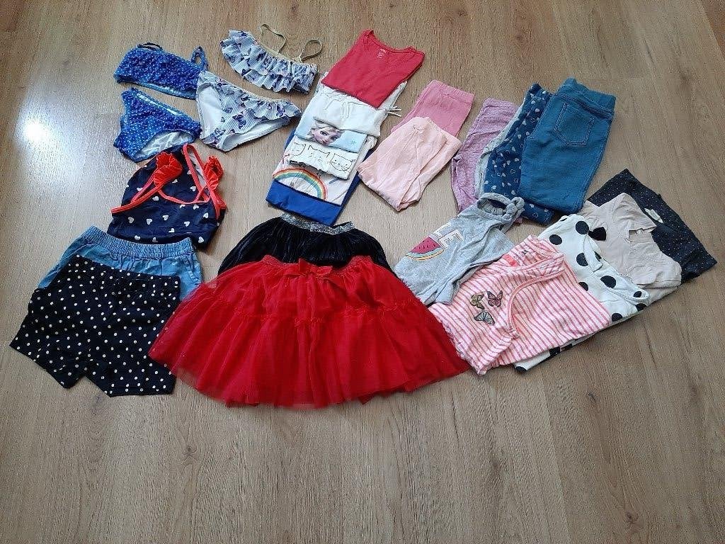 meisjes kledingpakket 110/116, Ophalen of Verzenden, Zo goed als nieuw, Maat 110