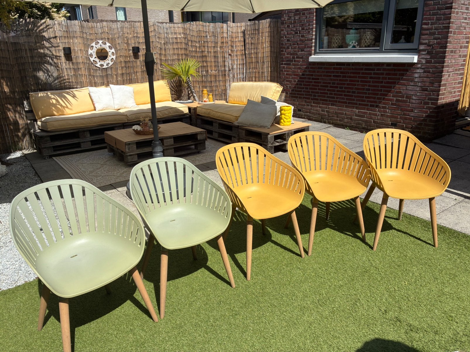 Tuinstoelen, Ophalen, Zo goed als nieuw, Kunststof