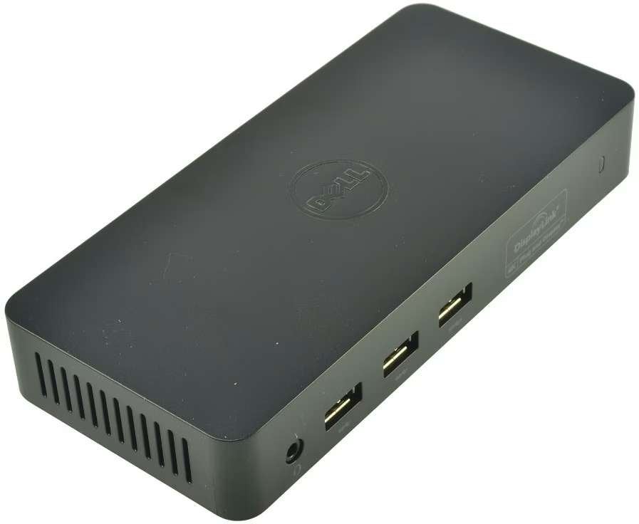 Dell USB 3.0 Ultra HD Triple Video Docking D3100 65W adapter, Computers en Software, Docking station, Ophalen of Verzenden, Zo goed als nieuw