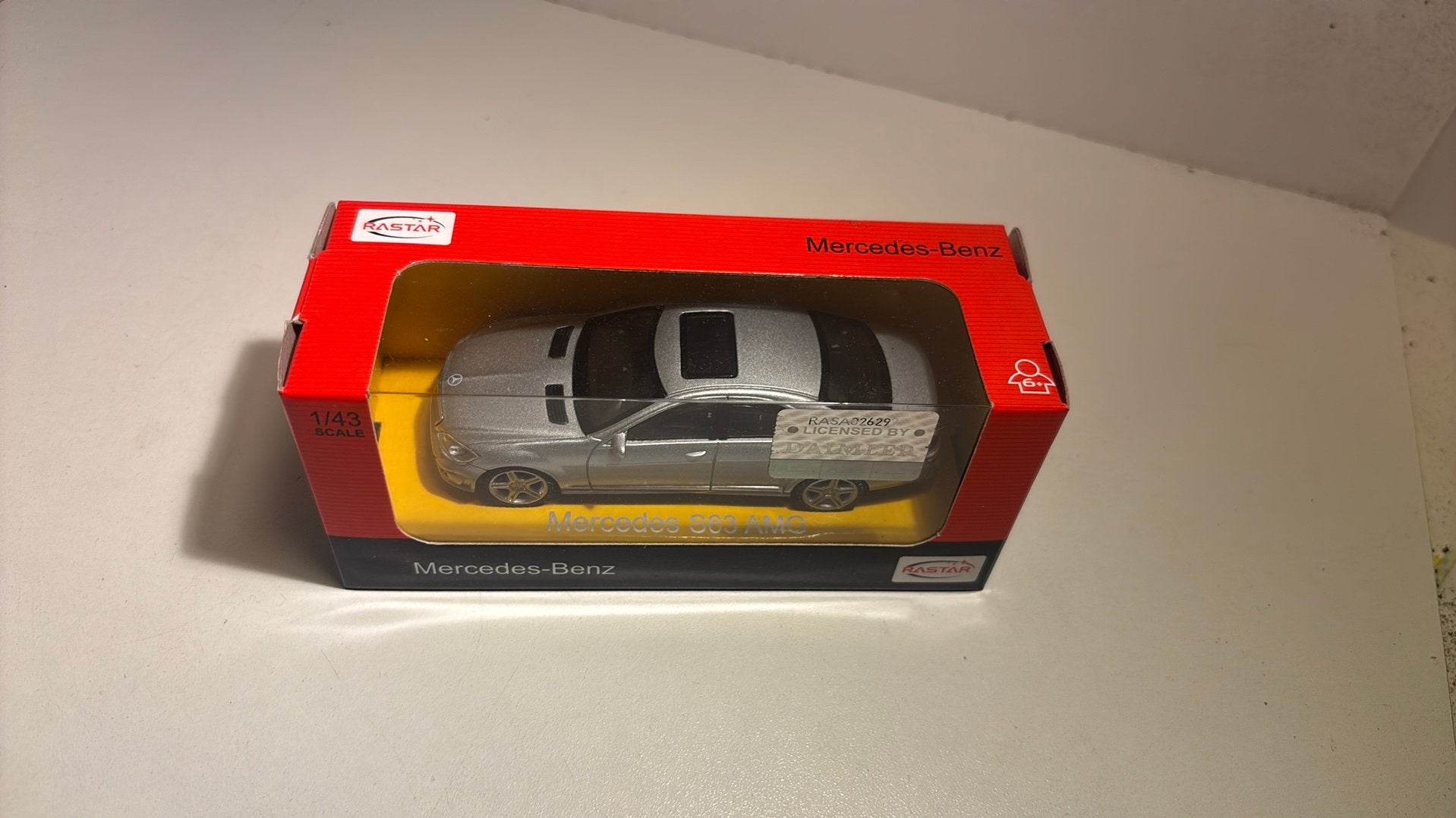 Mercedes s63 amg rastar 1.43, Overige merken, Auto, Ophalen of Verzenden, A