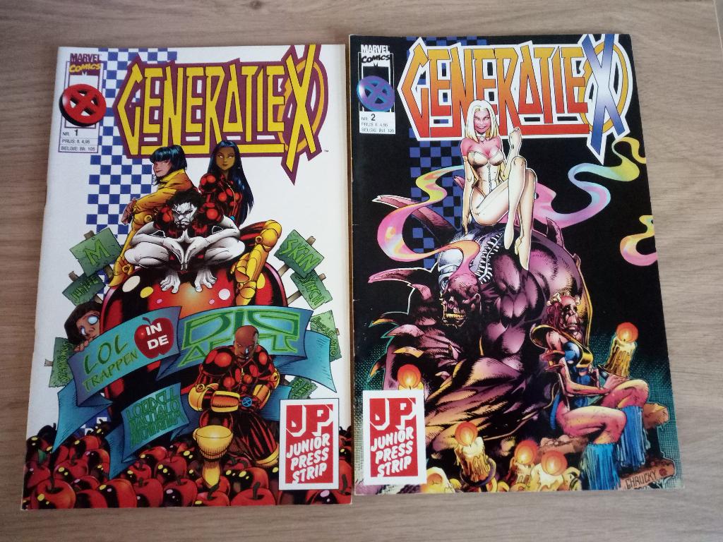 Junior Press : Generatie X NL (Nijmegen oost), Amerika, Ophalen of Verzenden, Zo goed als nieuw, Meerdere comics