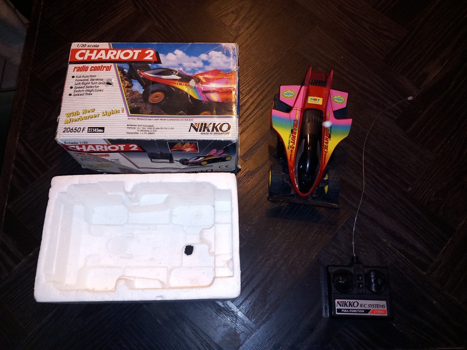 Nikko Chariot 2 RC auto - Vintage met afstandsbediening, Hobby en Vrije tijd, Modelbouw | Radiografisch | Auto's, Elektro, Gebruikt