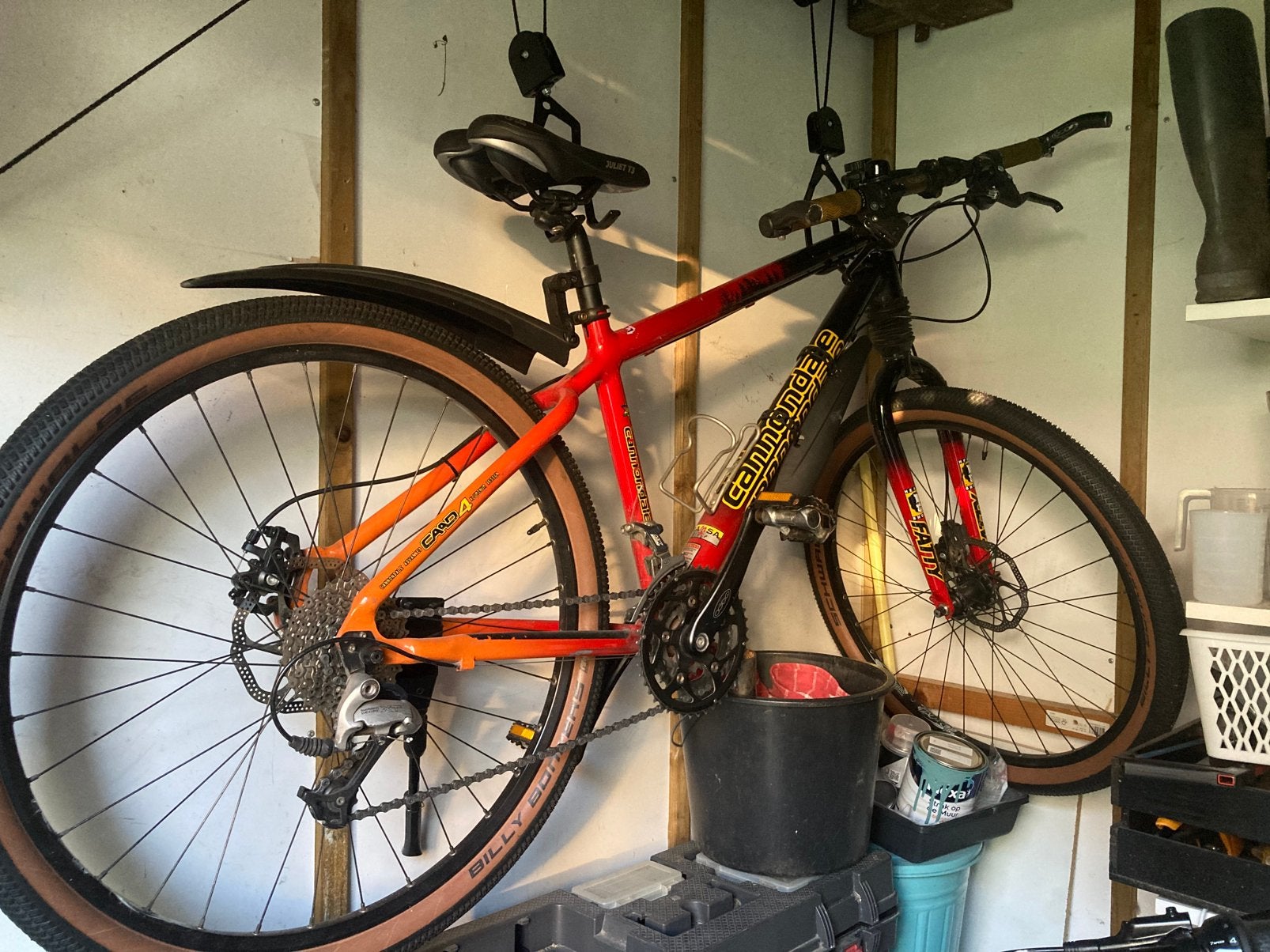 Cannondale caad 4 monoshock mtb, Fietsen en Brommers, Fietsen | Mountainbikes en ATB, 49 tot 53 cm, Ophalen, Zo goed als nieuw