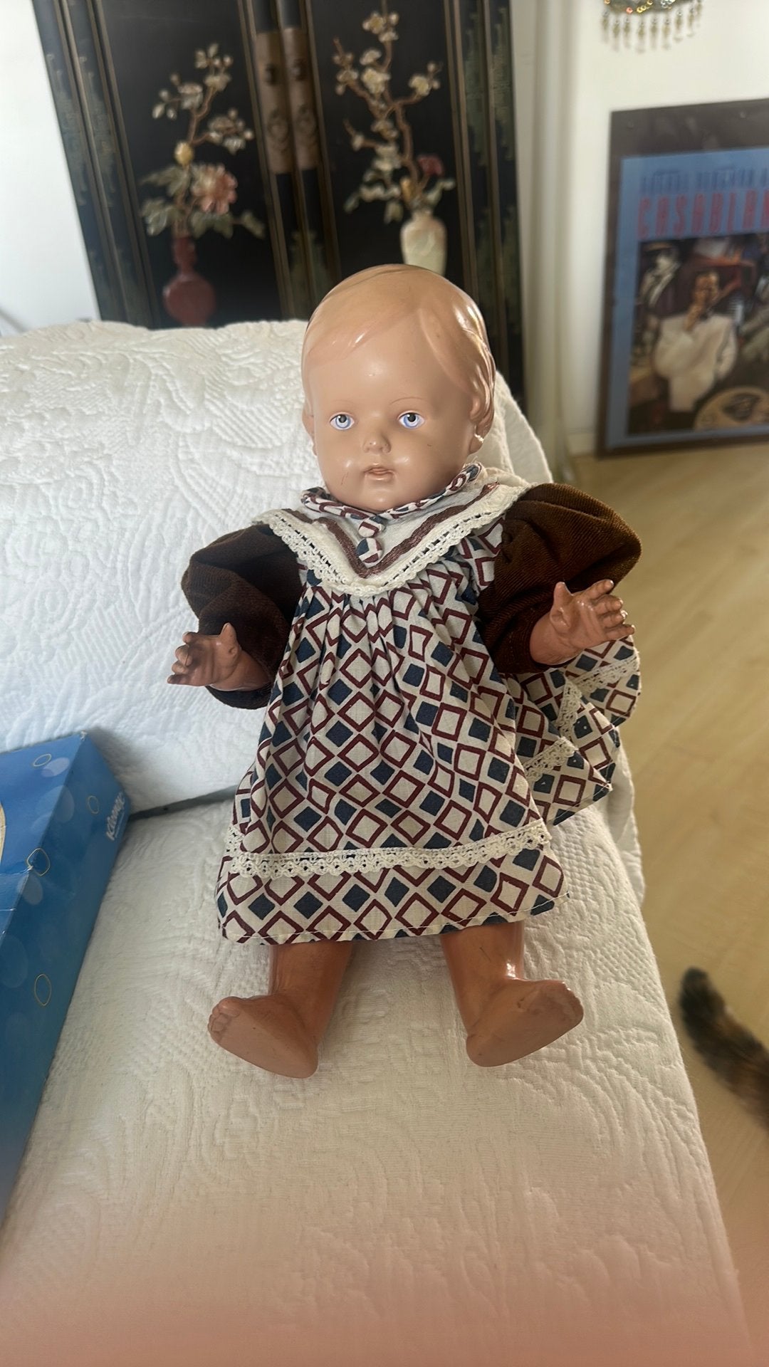 Schilpad pop 32 cm, Verzamelen, Ophalen of Verzenden, Zo goed als nieuw, Pop