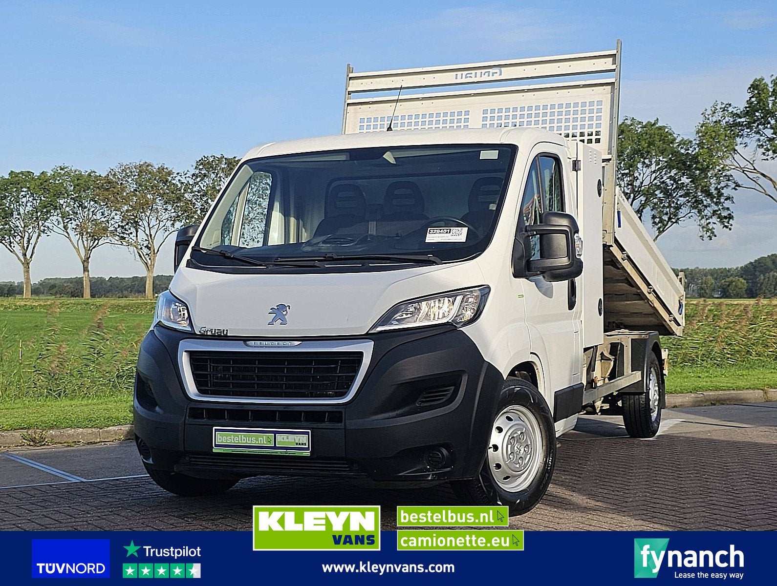 PEUGEOT BOXER 2.0 bhdi 130 kipper, Auto's, Gebruikt, Wit, Bedrijf, 131 pk