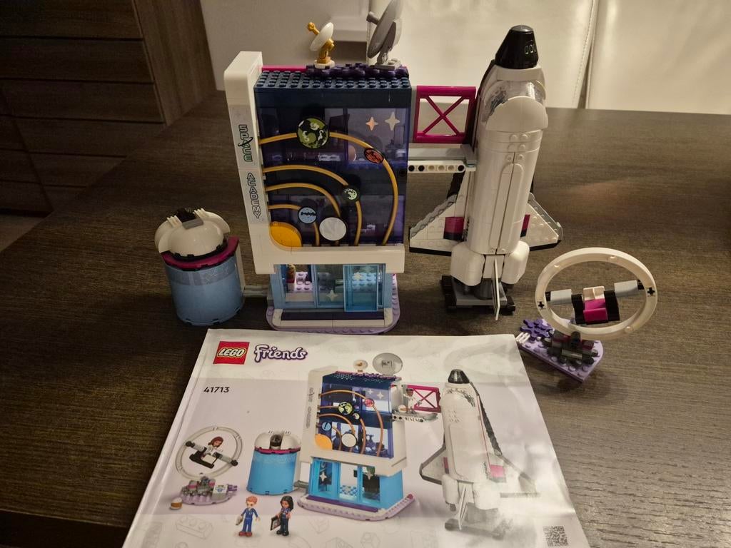 LEGO Friends 41713 Olivia's Ruimtevaart Academie, Compleet, Lego, Friends, Ophalen of Verzenden