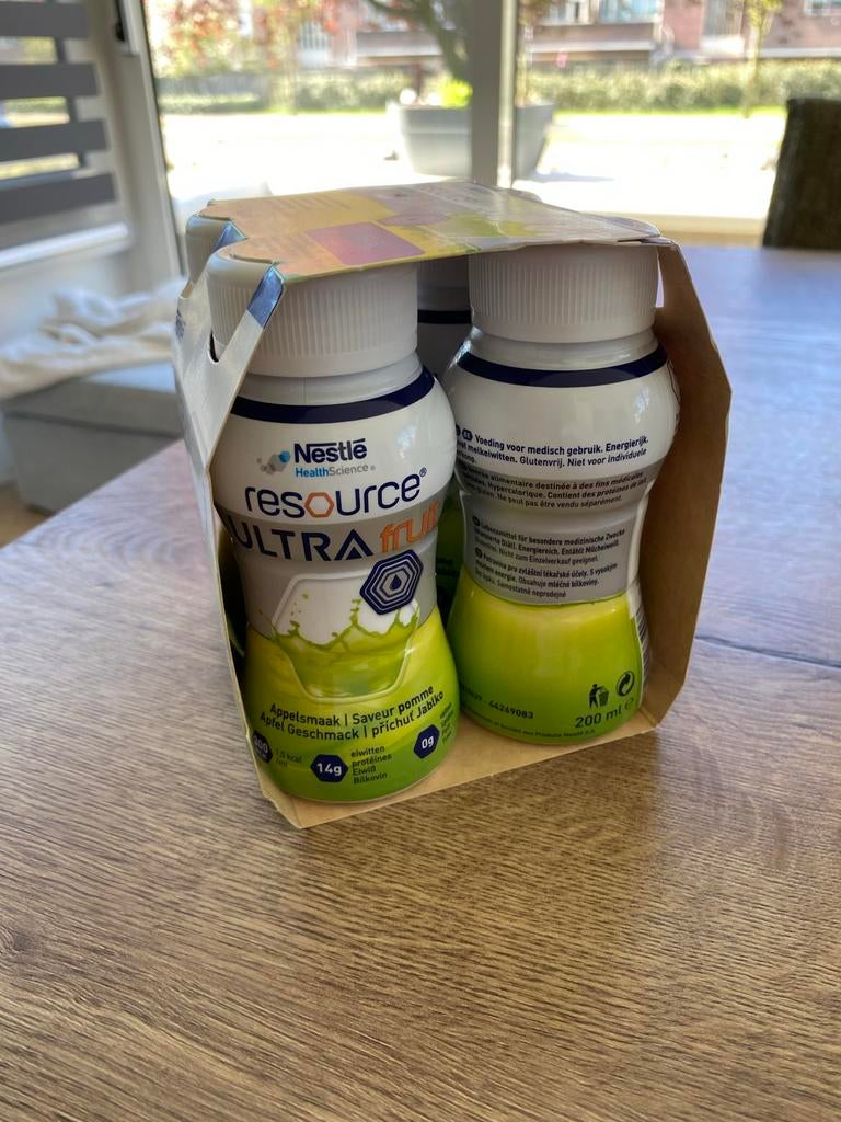 Nestle ultra fruit, Ophalen