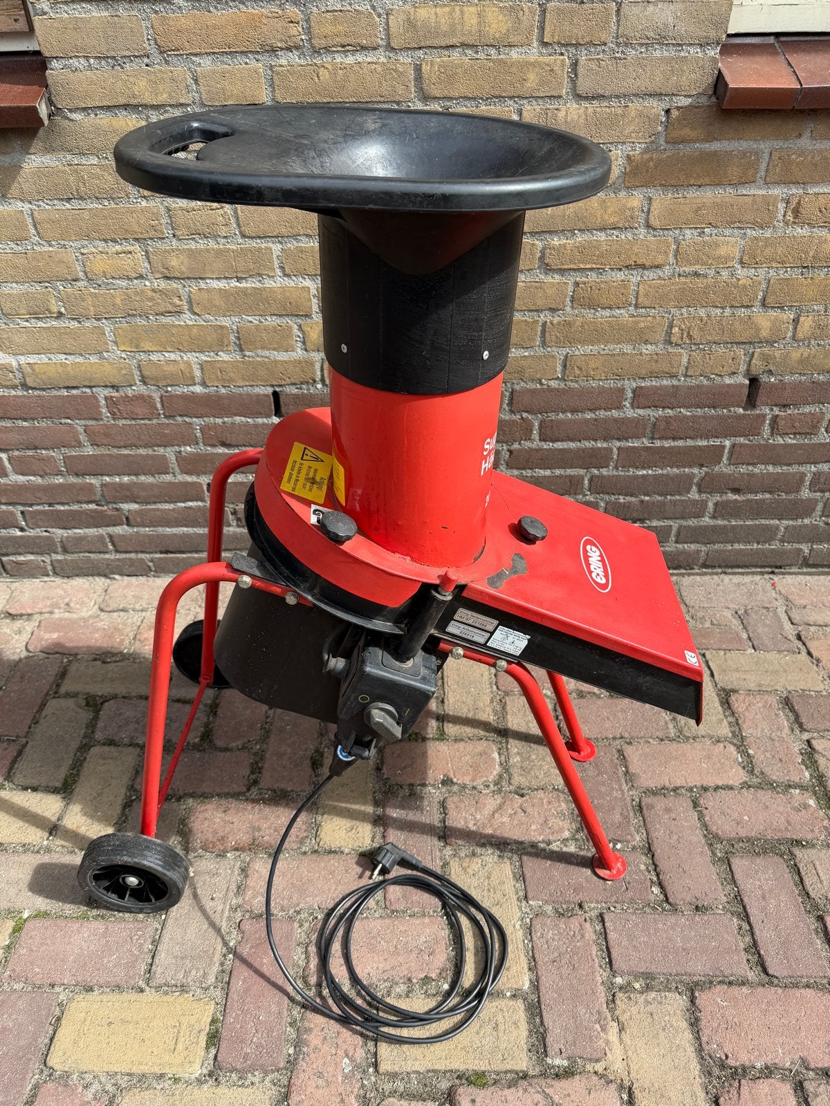 Ering Hakselaar EL 2000 - 2000W, Tuin en Terras, Ophalen, Gebruikt, Elektrisch