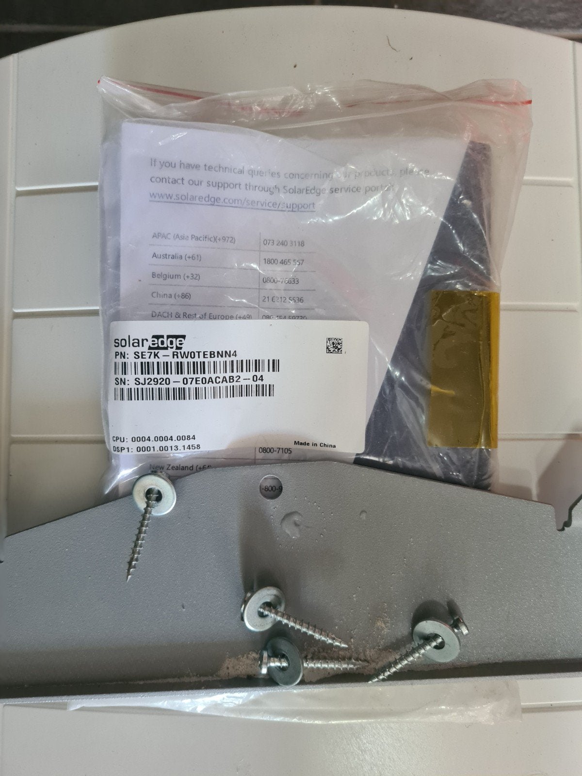 Solaredge 7kw omvormer, Ophalen, Gebruikt, Overige merken, Omvormer