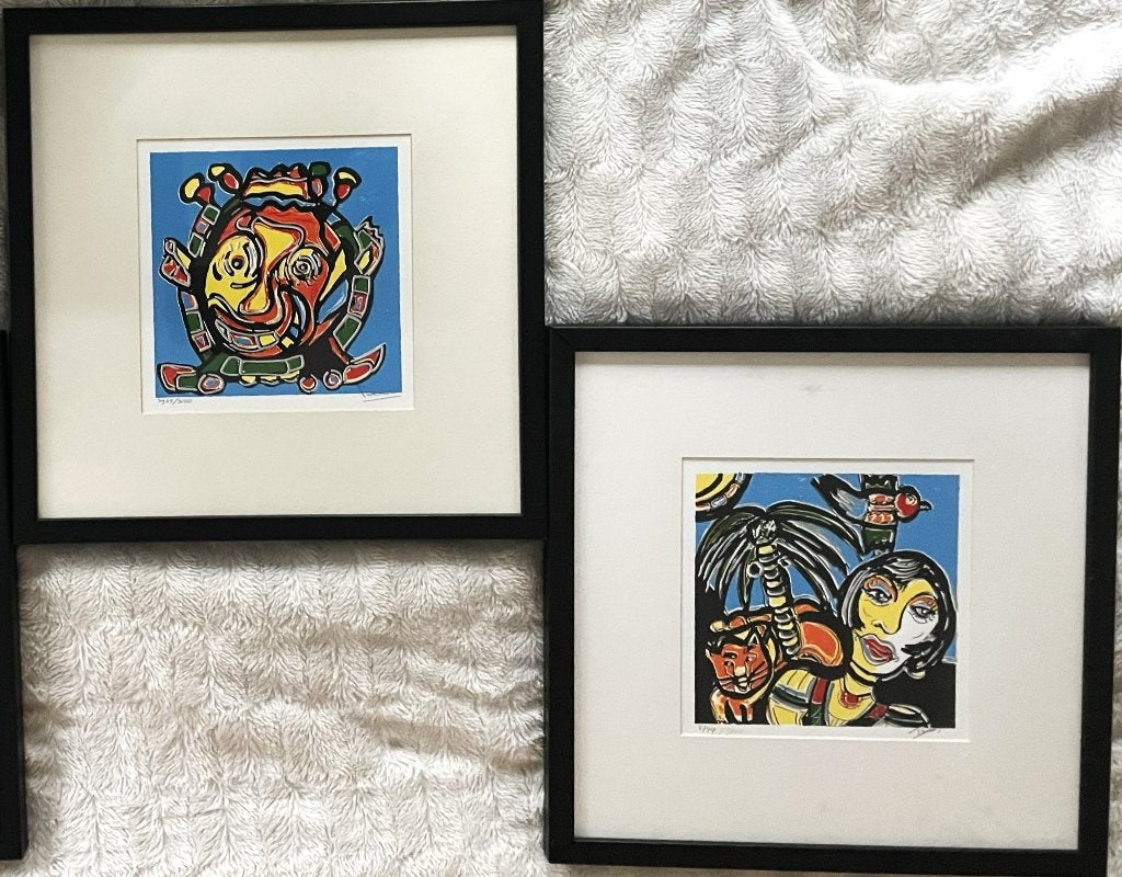 Fabian (1967) - Tropical Heat, Fiesta en Carnaval, Ingelijst, Ophalen of Verzenden, Personages en Fantasiefiguren, Lithografie