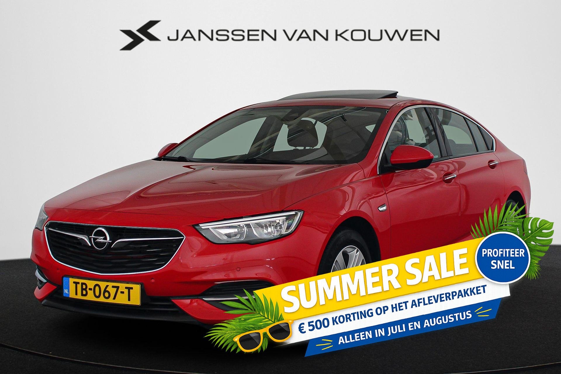Opel Insignia Grand Sport 1.5 Turbo Business Executive Schui, Voorwielaandrijving, Stof, Gebruikt, 4 cilinders