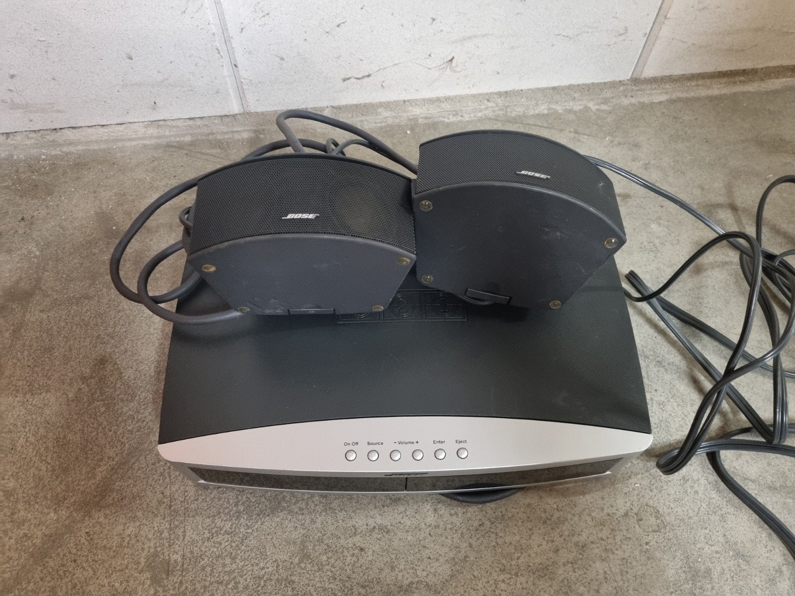 Bose Lifestyle mediacenter met speakers en afstandsbediening, Overige merken, Gebruikt, Cd-speler, Losse componenten