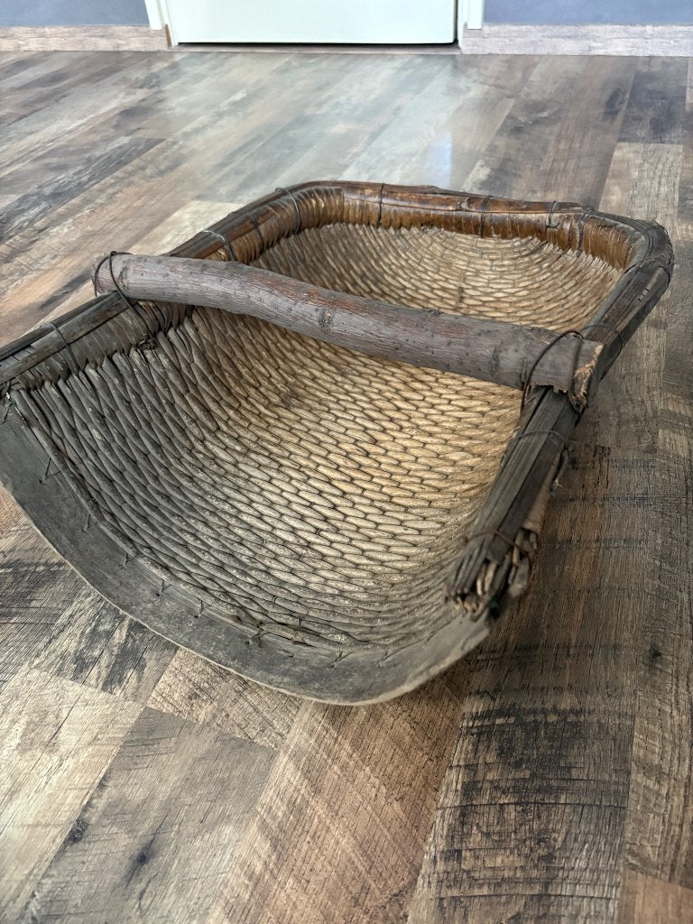 Oude Chinese rijstschep, Ophalen, Decoratieobject, Zo goed als nieuw, Landelijk