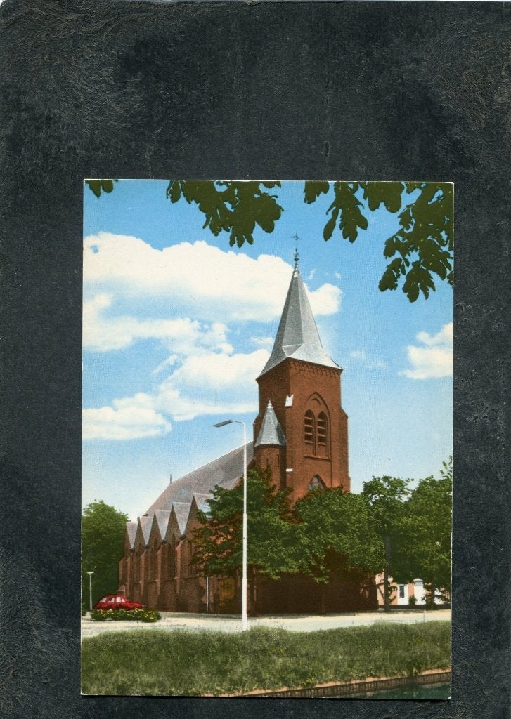 Ansicht Musselkanaal - R.K. Kerk, Verzamelen, Ansichtkaarten | Nederland, Verzenden, 1980 tot heden, Ongelopen