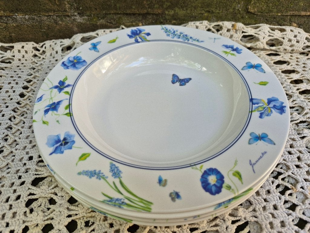 4x Mepal Rosti borden van Janneke Brinkman, Kunststof, Gebruikt, Overige merken, Ophalen of Verzenden