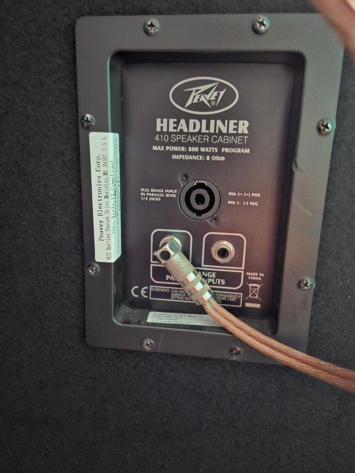 peavey headliner 410, Ophalen, Zo goed als nieuw, 100 watt of meer